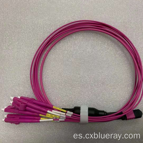 OM3 OM4 MPO Conector Cable